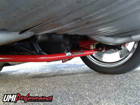 UMI Performance 64-72 GM A-Body 1in Tubular Rear Sway Bar Chassis Mounted - 4047-325-R
