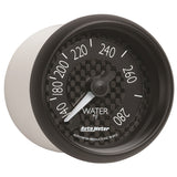 Autometer GT Series 52mm Mechanical 140-280 Deg F Water Temperature Gauge - 8031