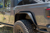 DV8 Offroad 20-24 Jeep Gladiator JT Rear Inner Fender Liners - Satin Black - INFEND-07RB