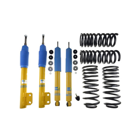 Bilstein B12 (Pro-Kit) 94-04 Ford Mustang Base V6 Front & Rear Complete Suspension Kit - 46-207395