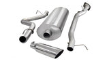Corsa/dB 07-10 Chevrolet Silverado Ext. Cab/Long Bed 2500 6.0L V8 Polished Sport Cat-Back Exhaust - 24896
