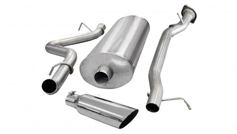 Corsa/dB 07-10 Chevrolet Silverado Ext. Cab/Long Bed 2500 6.0L V8 Polished Sport Cat-Back Exhaust - 24896