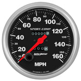 AutoMeter Gauge Speedometer 5in. 160MPH Mechanical Sport-Comp - 3995