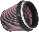 K&N Universal Clamp-On Filter 6in Flange / 7.5in B / 5.875in T / 6in H - RU-4940