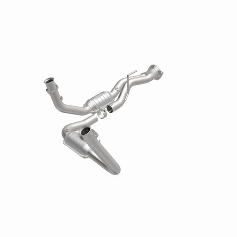MagnaFlow Direct Fit Catalytic Converter 05-06 Jeep Grand Cherokee 3.7L Y-Pipe Assembly - 49687
