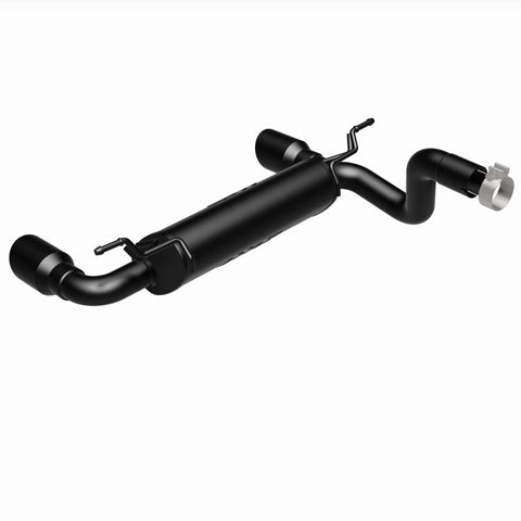 MagnaFlow 2018+ Jeep Wrangler 3.6L Dual Black Tip Axle-Back Exhaust - 19388