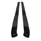 Westin 2020 Chevy Silverado 2500/3500 Crew Cab (6.5ft Bed) PRO TRAXX Oval W2W Nerf Step Bars - Black - 21-534765