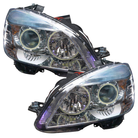 Oracle 08-11 Mercedes Benz C-Class Pre-Assem. Headlights Chrome Housing- w/2.0 Controller - 7115-333