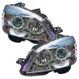 Oracle 08-11 Mercedes Benz C-Class Pre-Assembled Headlights Chrome Housing w/o Controller - 7115-334