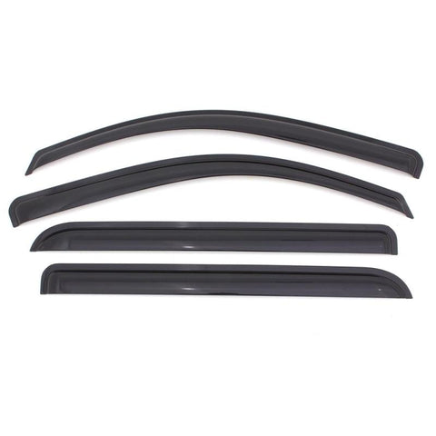 AVS 07-13 Hyundai Veracruz Ventvisor Outside Mount Window Deflectors 4pc - Smoke - 94011