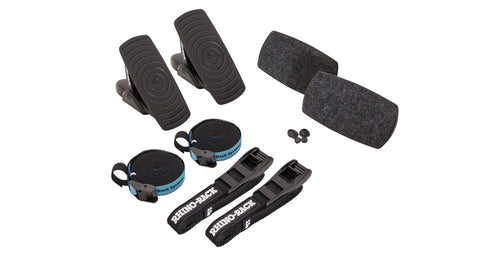 Rhino-Rack Nautic C-Channel Locking Slide Kayak Carrier - Rear Loading - 581