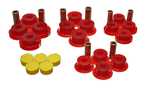 Energy Suspension Dodge Front Control Arm Bearing Set - Red - 5.3120R