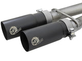aFe Rebel Series 3in 409 SS Cat-Back Exhaust w/ Black Tips 04-15 Nissan Titan V8 5.6L - 49-46124-B