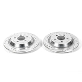 Power Stop 15-17 Ford F-150 Rear Evolution Drilled & Slotted Rotors - Pair - AR85164XPR