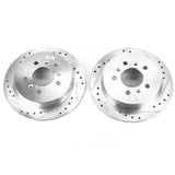 Power Stop 08-09 Buick Allure Rear Evolution Drilled & Slotted Rotors - Pair - AR82111XPR