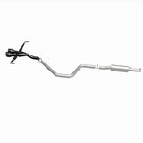 MagnaFlow 2019 Hyundai Veloster 1.6L 2.5in Center Exit Stainless Steel Cat-Back Exhaust w/Blk Tips - 19455