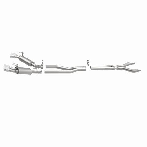MagnaFlow 13 Chevy Camaro V8 6.2L S/C Quad Split Rear Exit Cat Back Perf Exhaust - 15053