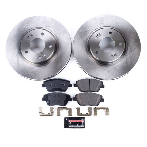 Power Stop 10-15 Hyundai Sonata Front Autospecialty Brake Kit - KOE5377