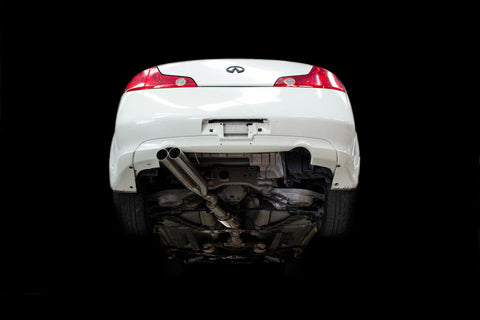 ISR Performance EP (Straight Pipes) Dual Tip Exhaust - 03-07 Infiniti G35 Coupe - IS-EPDUAL-G35CPE