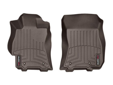 WeatherTech 2015+ Subaru Legacy Front FloorLiner - Cocoa - 477081