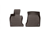 WeatherTech 2010-2016 BMW 5-Series Front FloorLiner - Cocoa - 475111