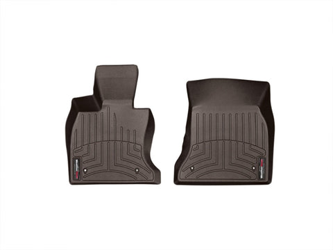 WeatherTech 2010-2016 BMW 5-Series Front FloorLiner - Cocoa - 475111
