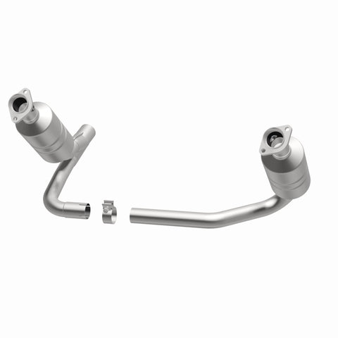 MagnaFlow DF Cat. Conv 07-09 Dodge Dakota 3.7L/4.7L /07-09 Mitsubishi Raider 3.7L Y-Pipe Assembly - 49849