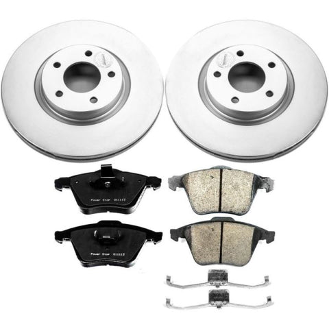 Power Stop 07-13 Mazda 3 Front Z17 Evolution Geomet Coated Brake Kit - CRK5279