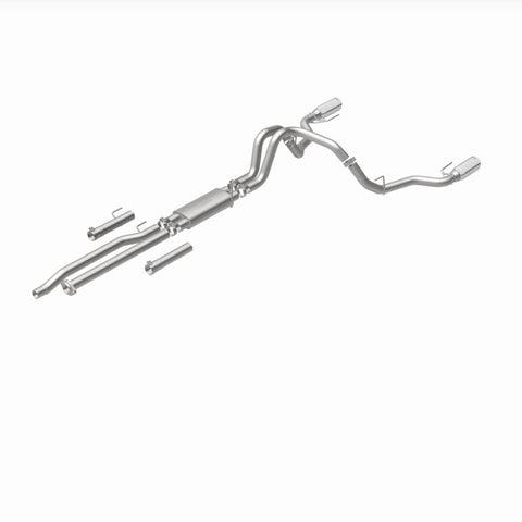 MagnaFlow SYS Cat-Back 2017 Ford F-150 Raptor 3.5L Dual 3in Tips - 19346