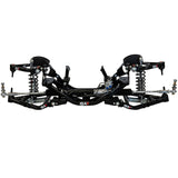 QA1 73-87 Chevrolet C10 Single Adjustable Front Coilover Crossmember System w/ 650lb/in Springs - 52623-S650