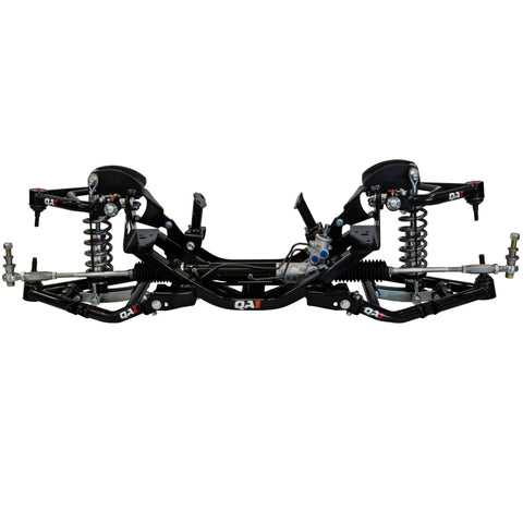 QA1 73-87 Chevrolet C10 Single Adjustable Front Coilover Crossmember System w/ 650lb/in Springs - 52623-S650