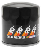 K&N Oil Filter for Fiat/Porsche/Triump/Alfa Romeo/MG/Dodge/Mercury/Toyota 3.656in OD x 4in H - PS-2004