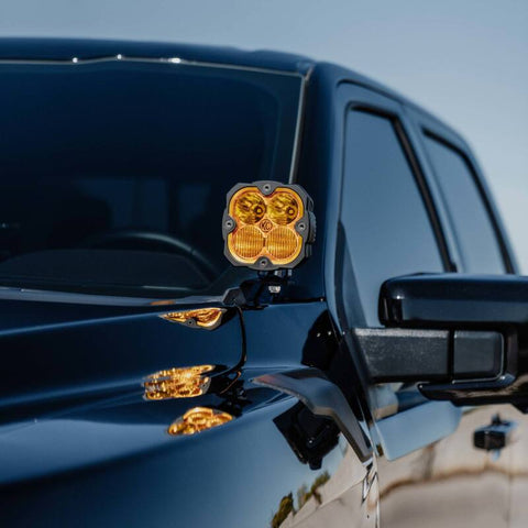 KC HiLiTES 2021+ Ford F150/Raptor/Lightning Gen 3 Pillar / Ditch Bracket Set - 7337