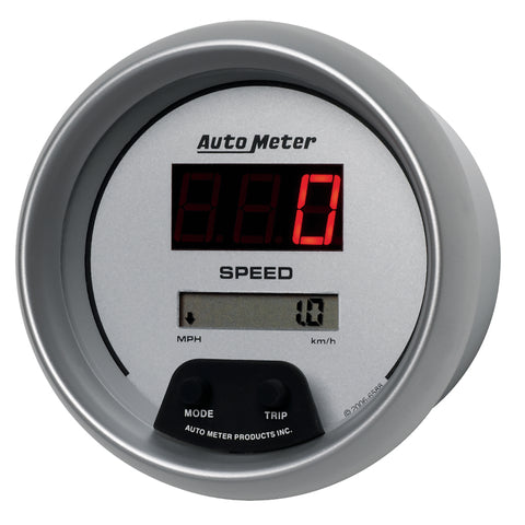 Autometer Ultra-Lite 3 3/8in 160 MPH Digital Speedo Gauge - 6588