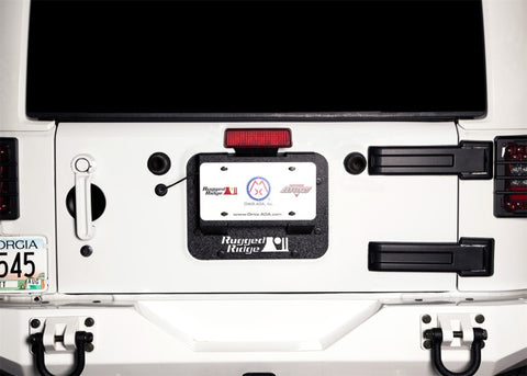 Rugged Ridge Tire Carrier Delete Kit 07-18 Jeep Wrangler JK - 11586.11