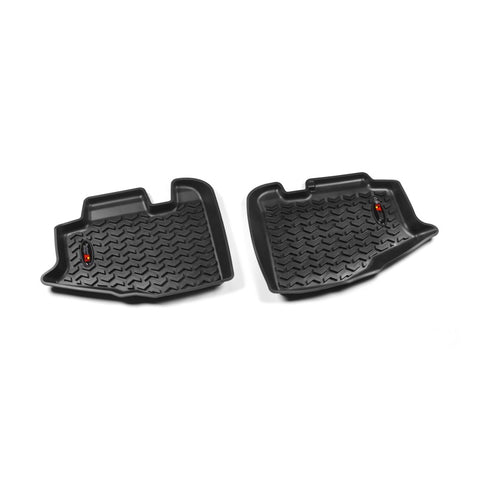 Rugged Ridge Floor Liner Rear Black 1997-2006 Jeep Wrangler TJ / LJ - 12950.10