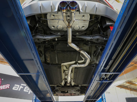aFe Takeda Exhaust Cat-Back 19-20 Hyundai Veloster 304SS Polished Dual Tips Exhaust - 49-37011-P