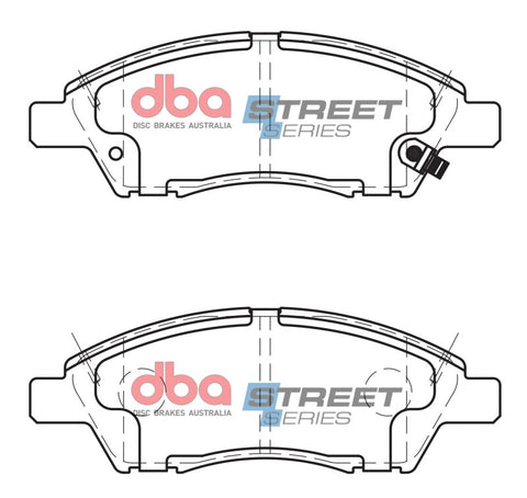 DBA 12-19 Nissan Versa Street Series Front Brake Pads - DB1830SS