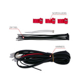 ANZO 2014-2016 Jeep Grand Cherokee LED Taillights Red/Clear - 311268