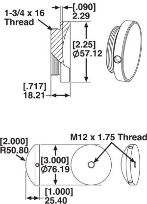 SPC Performance END MOUNT & ADAPTOR ASSY - 25601