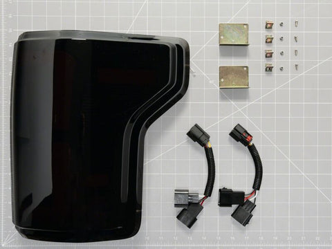 Raxiom15-20 Ford F-150 LDS Series LED Tail Lights- Black Housing- Clear Lens - T625923