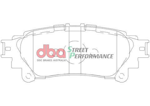 DBA 16-18 Lexus GS200t (Excl F Sport) Rear SP Performance Brake Pads - DB2245SP