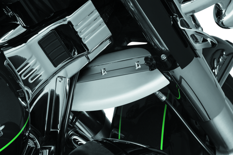 Kuryakyn Lower Triple Tree Wind Deflector Chrome - 1804