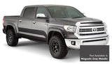 Bushwacker 16-18 Toyota Tundra Fleetside Pocket Style Flares 4pc - Magnetic Grey - 30918-63