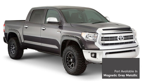 Bushwacker 16-18 Toyota Tundra Fleetside Pocket Style Flares 4pc - Magnetic Grey - 30918-63