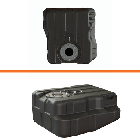 Titan Fuel Tanks 99-10 Ford F-350/F-450 Narrow Frame 40 Gallon After-Axle Utility Fuel Tank - 8020099