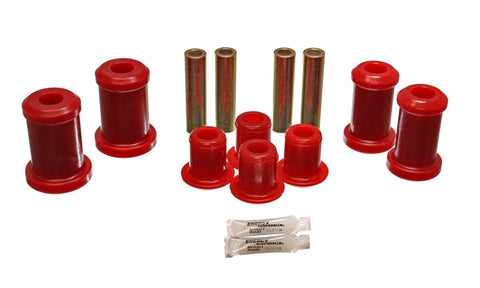 Energy Suspension 97-01 Ford Expedition 4WD/97-03 F-150/250 4WD Red Front End Control Arm Bushings - 4.3145R