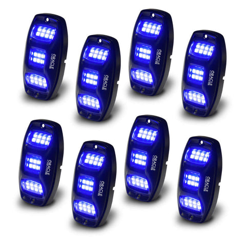 Oracle Underbody RGB+W Wheel Well Rock Light Kit - 8 PCS - ColorSHIFT - 5895-339-8