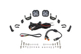 Diode Dynamics SS3 LED Bumper 1 1/2 In Roll Bar Kit Pro - White Combo (Pair) - DD7656