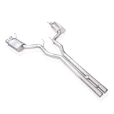 Stainless Works 2015+ Ford Shelby GT350 Redline Performance Connect H-Pipe Catback Exhaust w/Valves - GT350CBHPCR